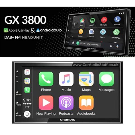 Grundig Gx Dab Bluetooth Usb Apple Carplay Android Auto Double