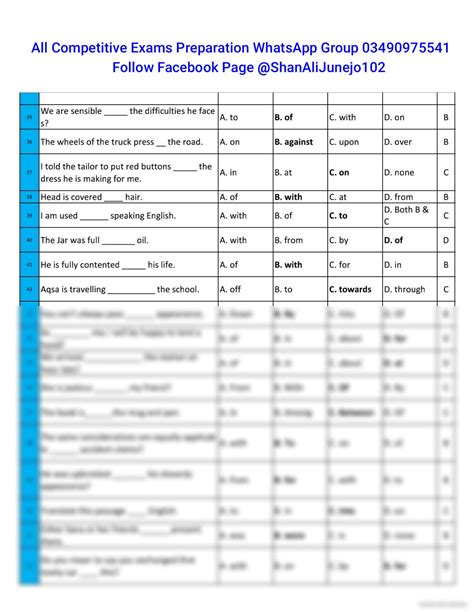 Solution English Most Repeated Mcqs By Testpoint Pk Studypool