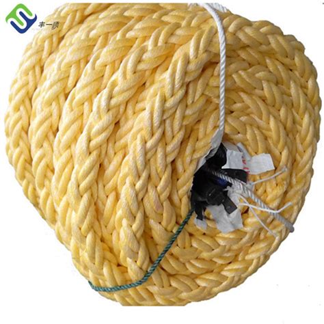 Strand Mm Braided Pp Polypropylene Ship Mooring Hawser Rope China