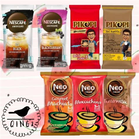 Jual Nescafe Americano 108gr Isi 8sachet Neo Coffee 10sx20gr