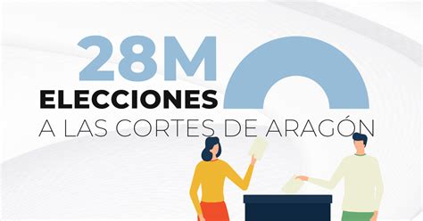 28 M Elecciones autonómicas en Aragón