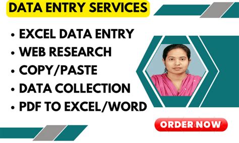 Be Your Perfect Data Entry Expert And Virtual Assistant By Tanjiarobi