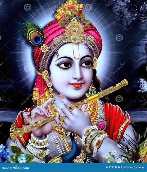 Shri Gopal Krishna Hinduism Culture Mythology Editorial Image