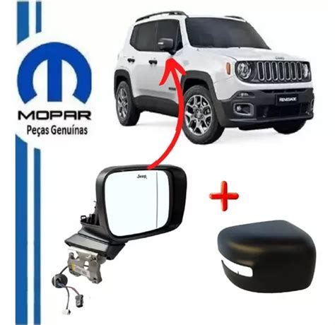 Retrovisor Direito Pisca Capa Completo Jeep Renegade Mopar