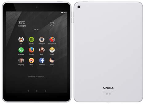 Nokia N1 Tablet With 79 Inch 2048 × 1536 Display Android 50 And 64