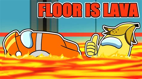 Among Us New Floor Is Lava Gamemode Mods Youtube