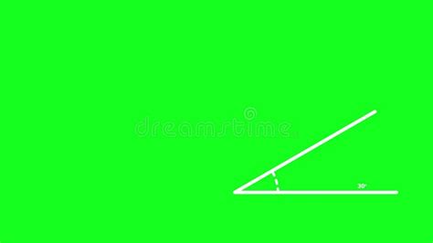 180 Degree Angle Triangle Math School Greenscreen Animation Stock Footage - Video of badge, flat ...