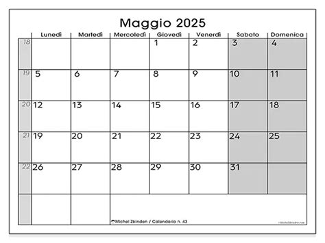 Calendario N Maggio Michel Zbinden It