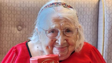 100 Year Old Woman Says Secret To Long And Happy Life Is Avoiding