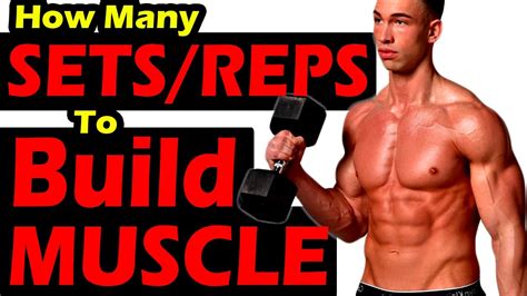 How Many Sets Reps Per Muscle Group To Build Muscle Week Workout For