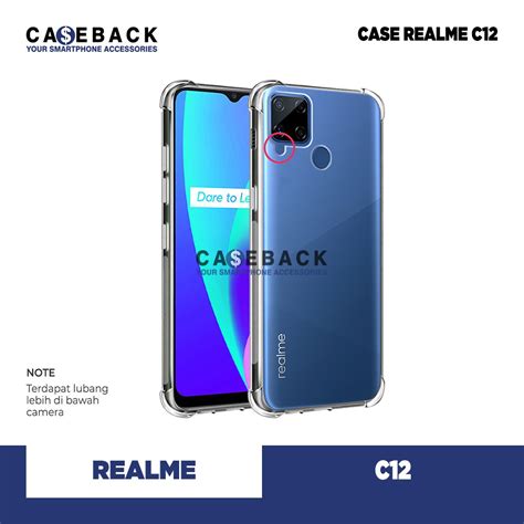 Capa De Silicone Flex Vel Anti Impacto Anti Queda Para Realme C C