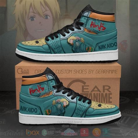 HOT Dorohedoro Nikaido Horror Anime Air Jordan High Top Sneaker Shoes Express Your Unique