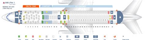 Seat Map Boeing 767 300 Delta Airlines Best Seats In Plane