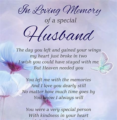 30 Awesome Funeral Poems Husband