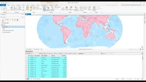 Arcgis Pro Basics Of Attribute Tables Youtube