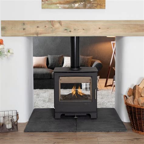 Mendip Woodland Se Double Sided Wood Stove Simply Stoves