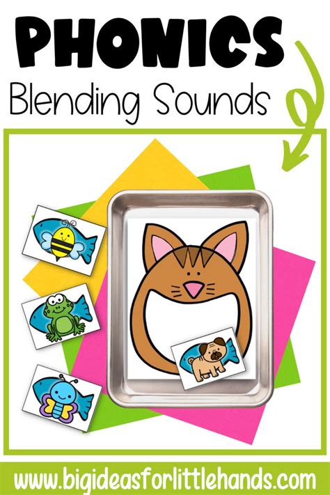 Small Group Phonics Games to Practice Blending Sounds for Kindergarten ...