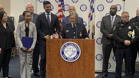 Cincinnati Formally Introduces Police Chief Teresa Theetge