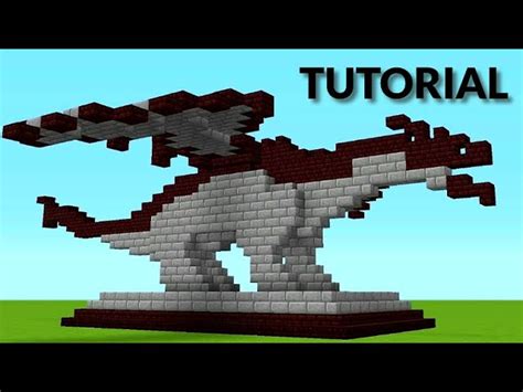 Minecraft Dragon Statue Tutorial