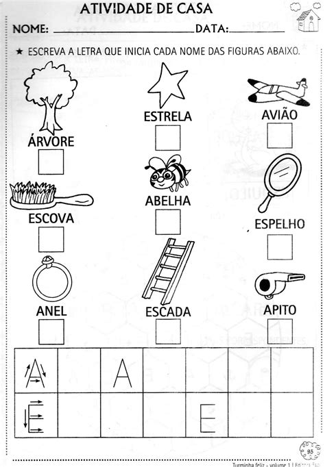 Educa O E Suas Especificidades Atividades Para Casa Educa O Infantil