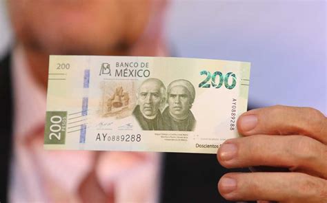 Billete de 200 pesos mexicanos cuánto vale y características CHIC