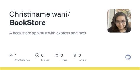Github Christinamelwani Bookstore A Book Store App Built With