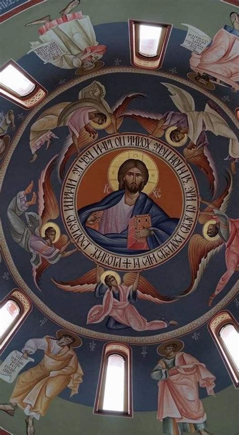 Pin By Dianne Marangos On Spirituality Orthodox Icons Ceiling