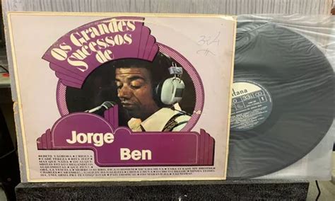 Lp Jorge Ben Os Grandes Sucessos De Jorge Ben Frete MercadoLivre