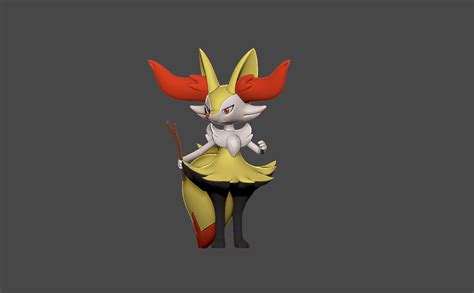 Archivo Stl Pokemon Fennekin Evolution Pack Plan Para Descargar Y