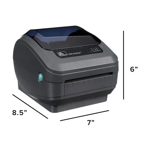 Zebra Thermal Printer Gk420d Direct Thermal Label Printer Usb And Lan Ethernet Ebay