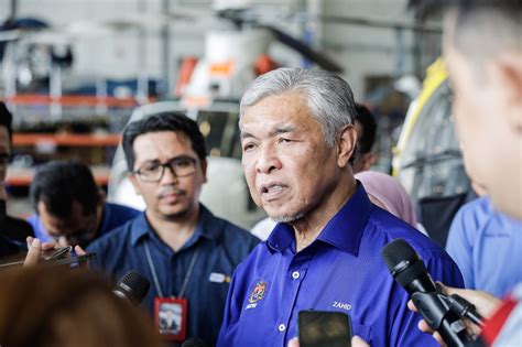 Zahid Says Prepared For Any Probe Over Source Of Umno Funds Following