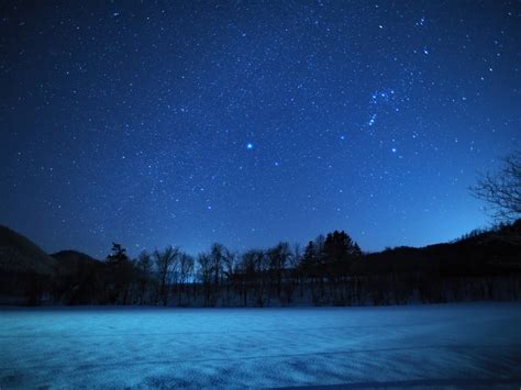 冬の星空 By Emudai （id：9386404） 写真共有サイト Photohito