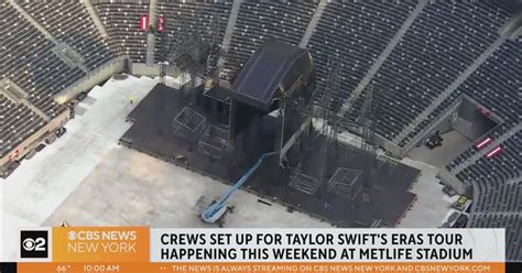 See a first look at Taylor Swift's Eras Tour setup at MetLife Stadium ...