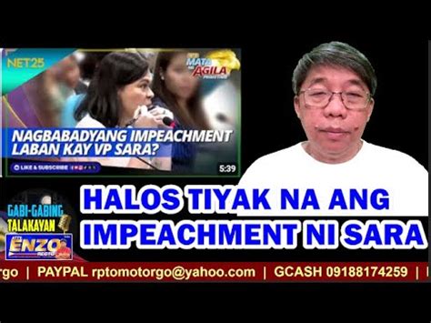 GABI GABING TALAKAYAN 09 03 2024 HALOS TIYAK NA ANG IMPEACHMENT NI