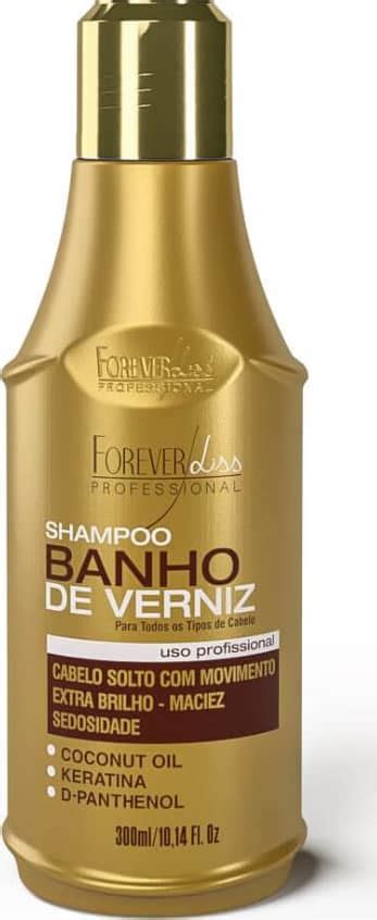 Forever Liss Kit Banho De Verniz Shampoo Ml M Scara G Leave In G