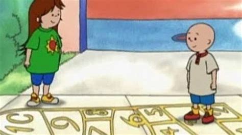 Caillou Season 1 Caillou Goes Round The Block 1998 S1e17