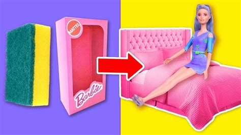 MUEBLES y ACCESORIOS para tu CASA de MUÑECAS BARBIE Manualidades