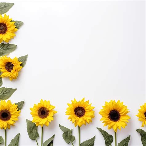 Premium Photo Types Of Flowers Hanakotoba Template Mexican Sunflower
