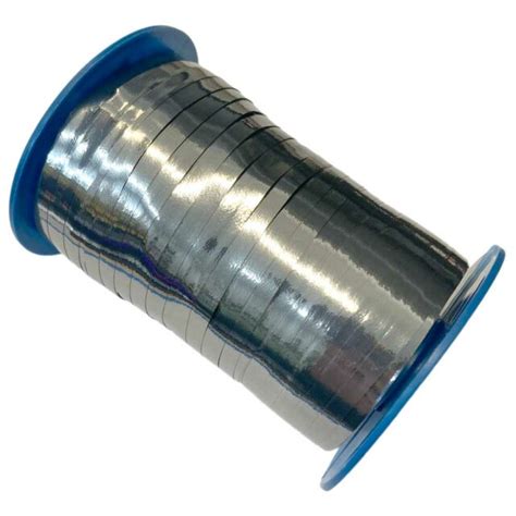 Curling Ribbon Metallic Silver Chocolat Chocolat Inc