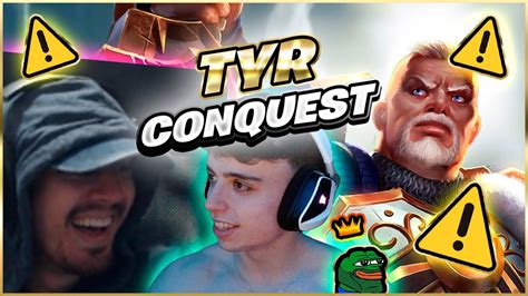 TYR ESTO LO GANO YO Julio Smite Ranked Conquest DuoQ Totti YouTube