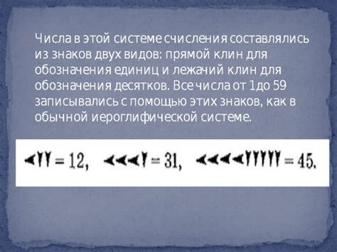 Вавилонская система счисления