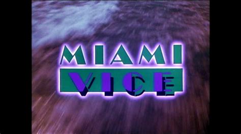 Miami Vice Opening Font | Miami vice, Miami, Neon