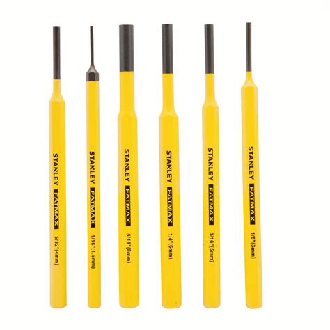 6 Pc Fatmax® Punch Set Fmht75077 Stanley Tools