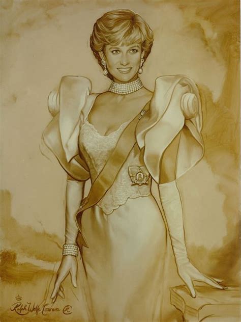 Ralph Wolfe Cowan S Portraits Of Leaders And Kings Princess Diana