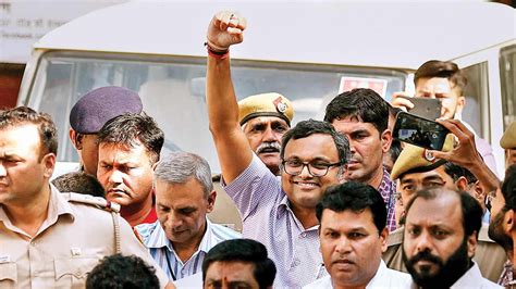 Inx Media Case Karti Chidambaram Put In Tihar Jail Till March 24 No