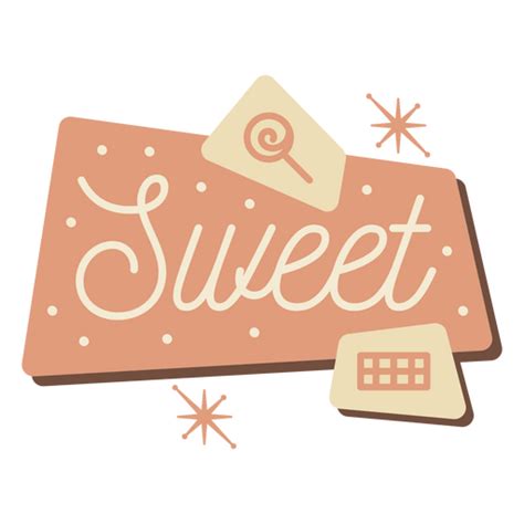 Sweet Vintage 50s Word Png And Svg Design For T Shirts