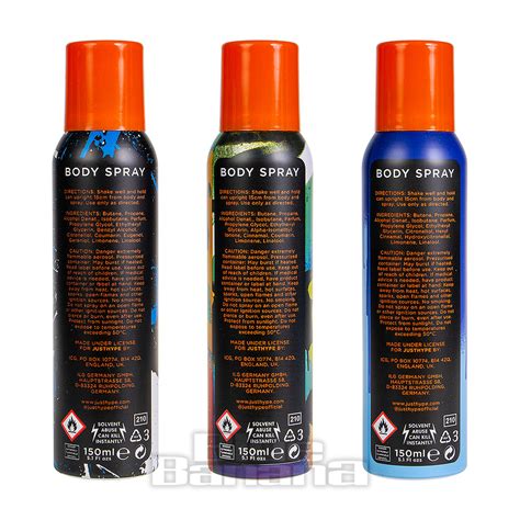 Hype Body Spray Trio T Set Mens Ts Blue Banana Uk