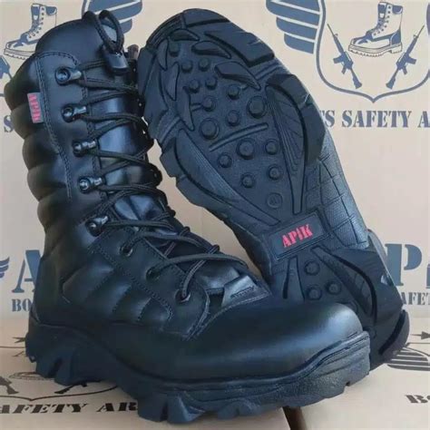 Sepatu Pdl Paskhas Asli Kulit Apik Sepatu Pdl Tni Polri Security Satpam