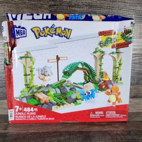 MEGA Pokémon Jungle Ruins Building Set 456pcs 4686226941