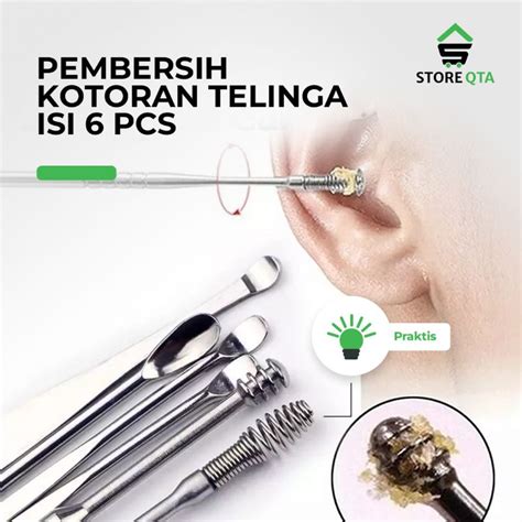 Jual Alat Pembersih Kotoran Perawatan Telinga Korek Kuping Ear Wax